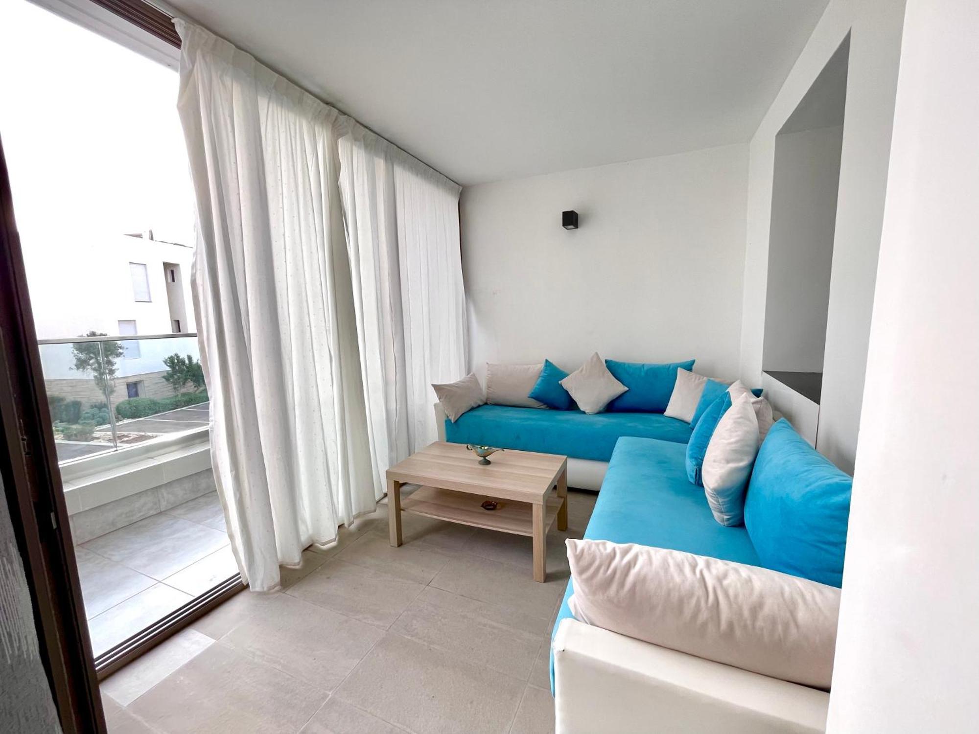 Luxurious Golf & Sea View Beach Apartment With Pool Access - Tamourrit, Taghazout Bay Exteriör bild