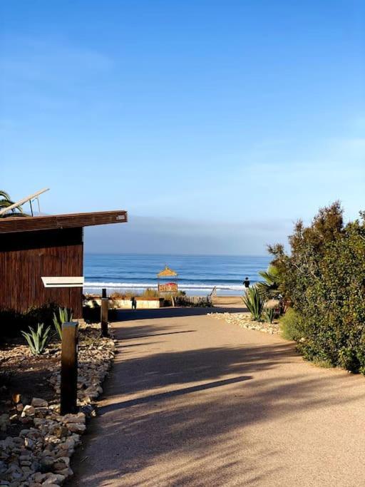 Luxurious Golf & Sea View Beach Apartment With Pool Access - Tamourrit, Taghazout Bay Exteriör bild